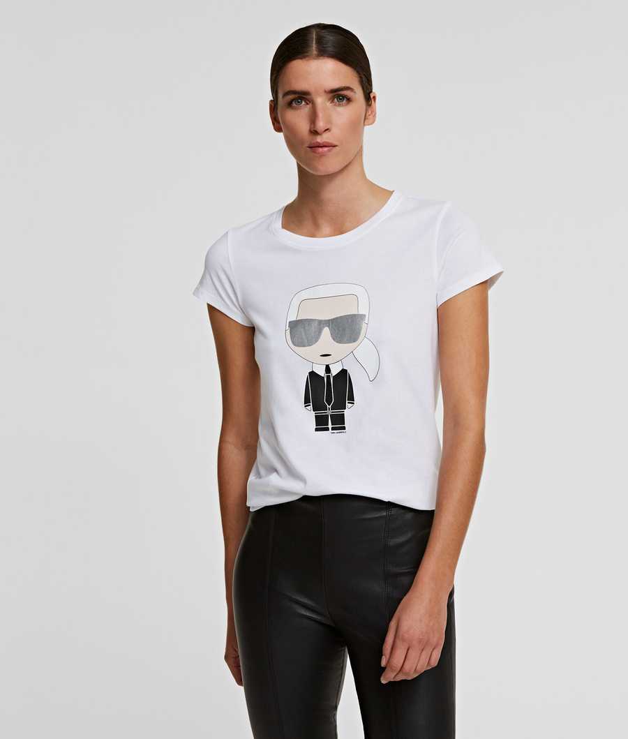 Karl Lagerfeld Ikonik Karl Price South Africa - Womens T-Shirts White